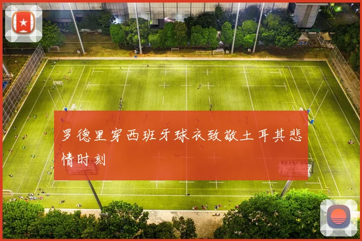 罗德里穿西班牙球衣致敬土耳其悲情时刻
